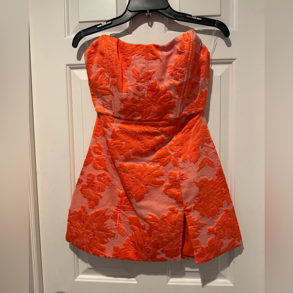 Showpo Bright Orange Dress